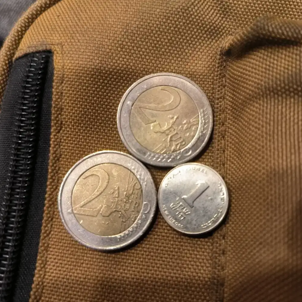 Koin EURO 1 2 Asli Original