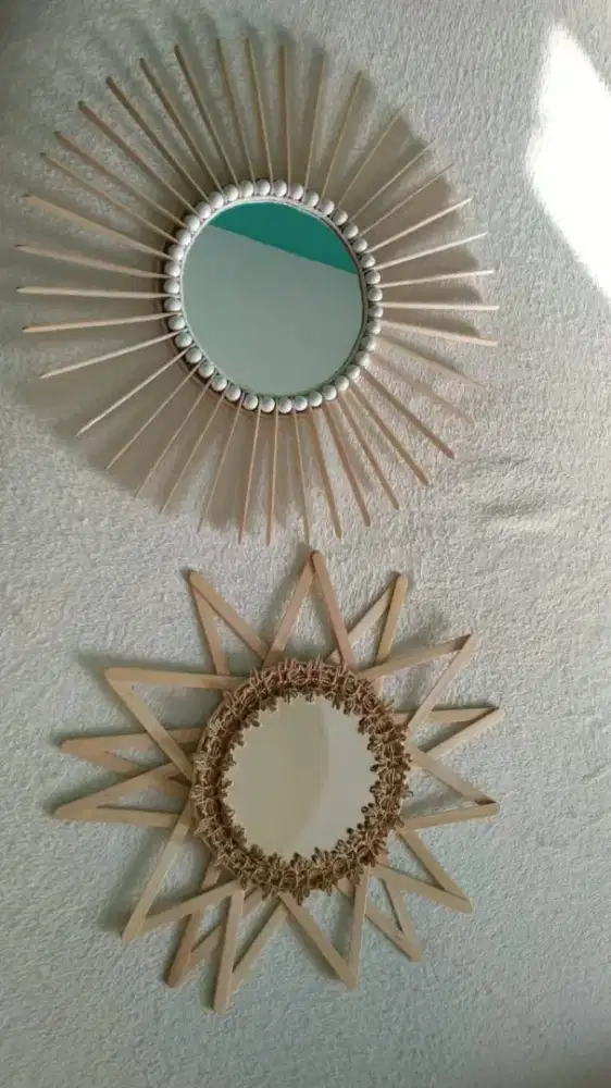 DIY Mirror clay