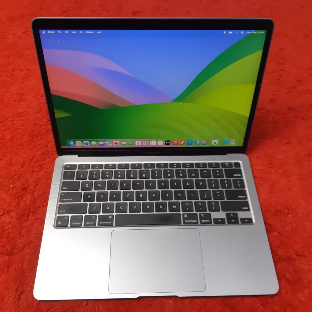 Macbook air m1 2020 ram 8gb ssd 256gb grey mulus ex ibox bisa cod