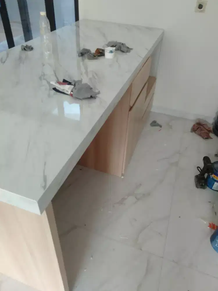 Langsung karya seni sendiri.bahan pakek polywood .finshing hpl taco