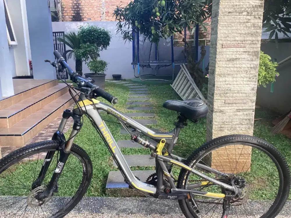 SEPEDA MTB THRILL RICOCHET 6.0 FULL SUSPENSION COD BANDAR LAMPUNG