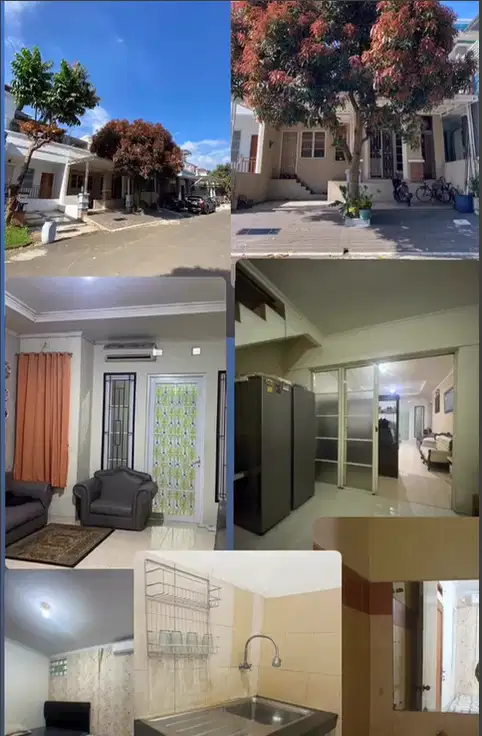RUMAH DIJUAL CLUSTER RIVIERA PALEM SEMI