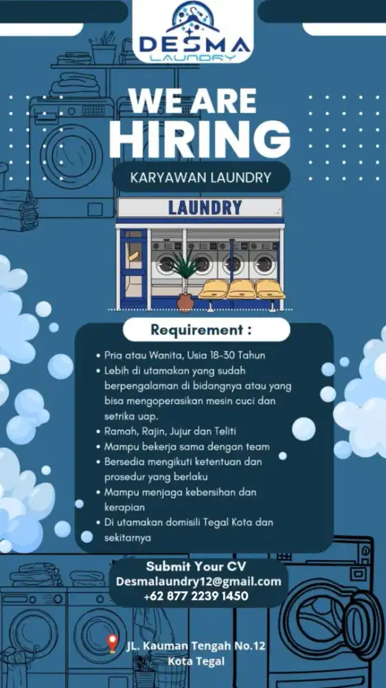 Loker DESMA LAUNDRY
