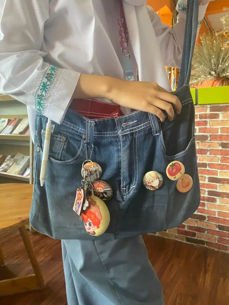 totebag jeans preloved