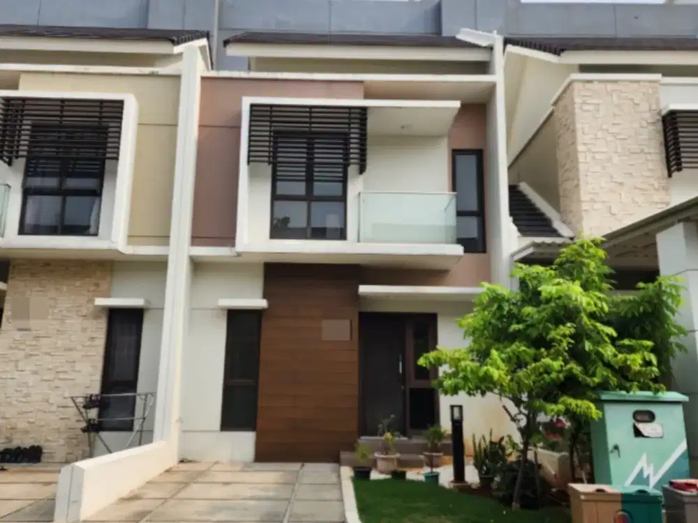 Jual Rumah Unit Jarang Ada Di Cluster Burgundy The Orchard Summarecon