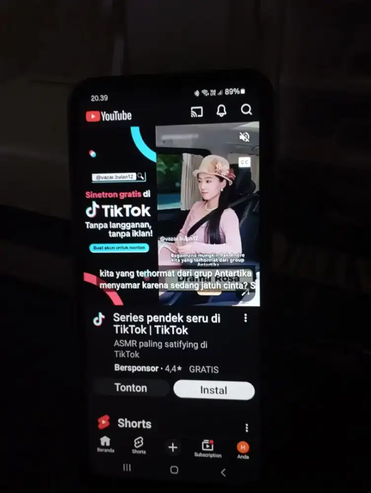 Samsung A 04 S 4/64. Hitam