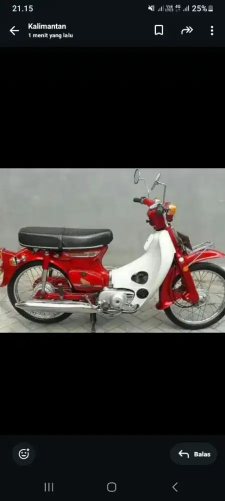 Motor honda c80 jual cepat