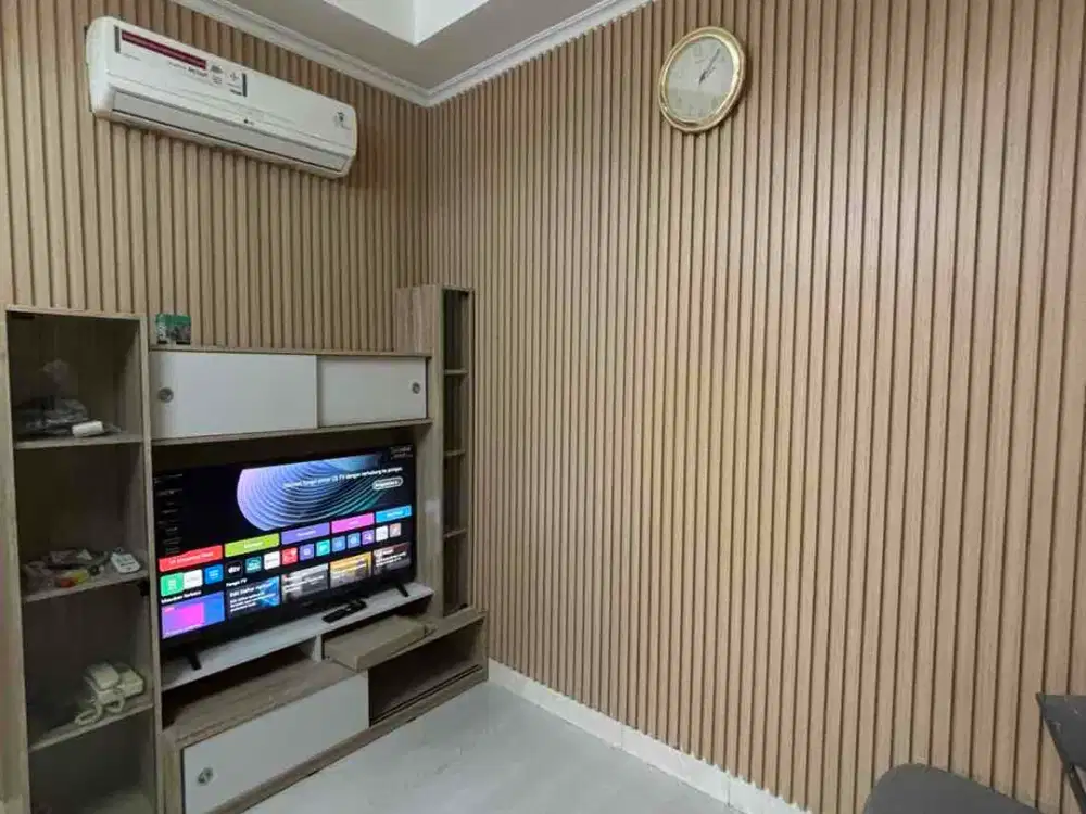 Disewakan Furnish 2 Kamar Apartemen City Home Mall Of Indonesia Lantai Rendah Bersih Baru