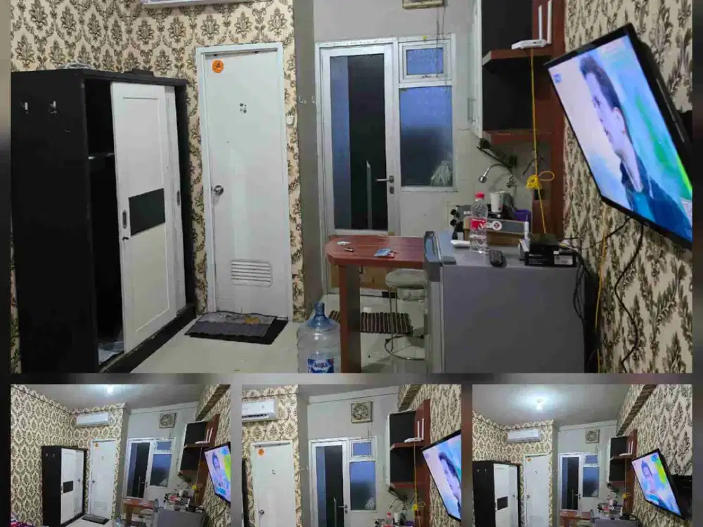 Sewa murah Apartemen Grand Emerald studio full furnish hanya 2.250jt per bulan.