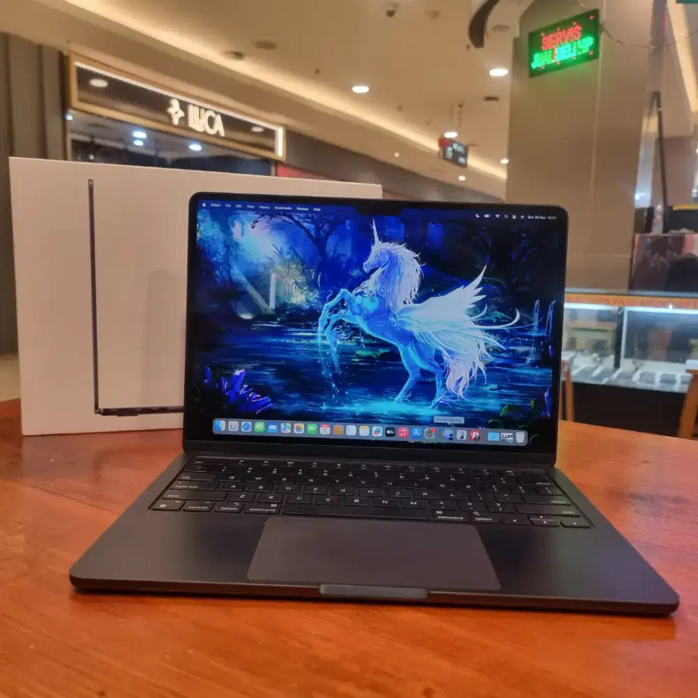 Macbook Air M2, 13-inch - Midnight Blue - Fullset