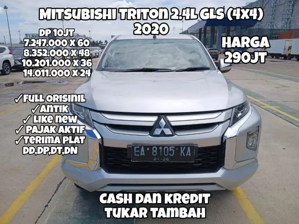 Antik full orisinil dp 10jt !!! Strada Triton D.Cabin Gls 4x4 2020