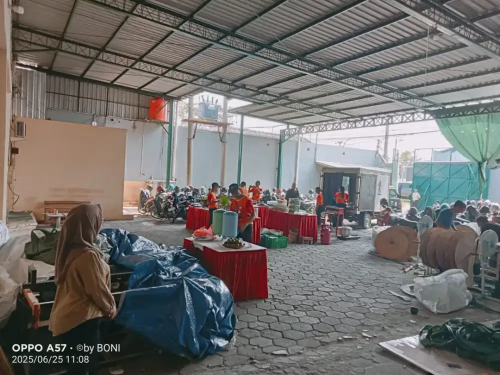 Disewakan Gudang Zona Industri Banyudono, Boyolali Luas 2800m2