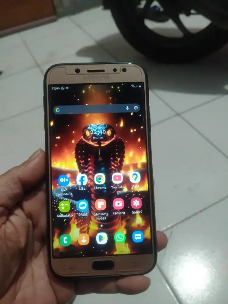 Samsung j7 pro ram 3/32 batangan siap pakai
