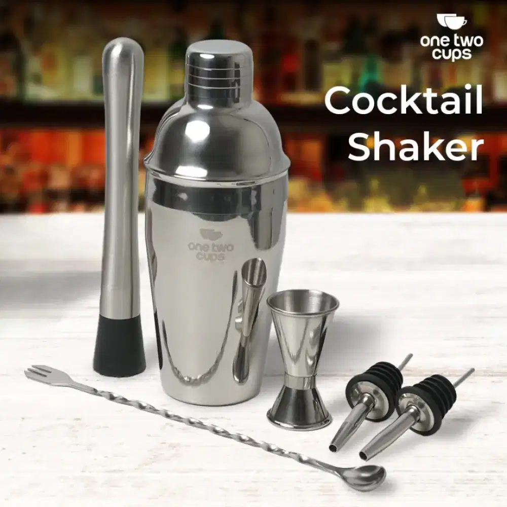 Set 6 in 1 Bartender Cocktail Shaker