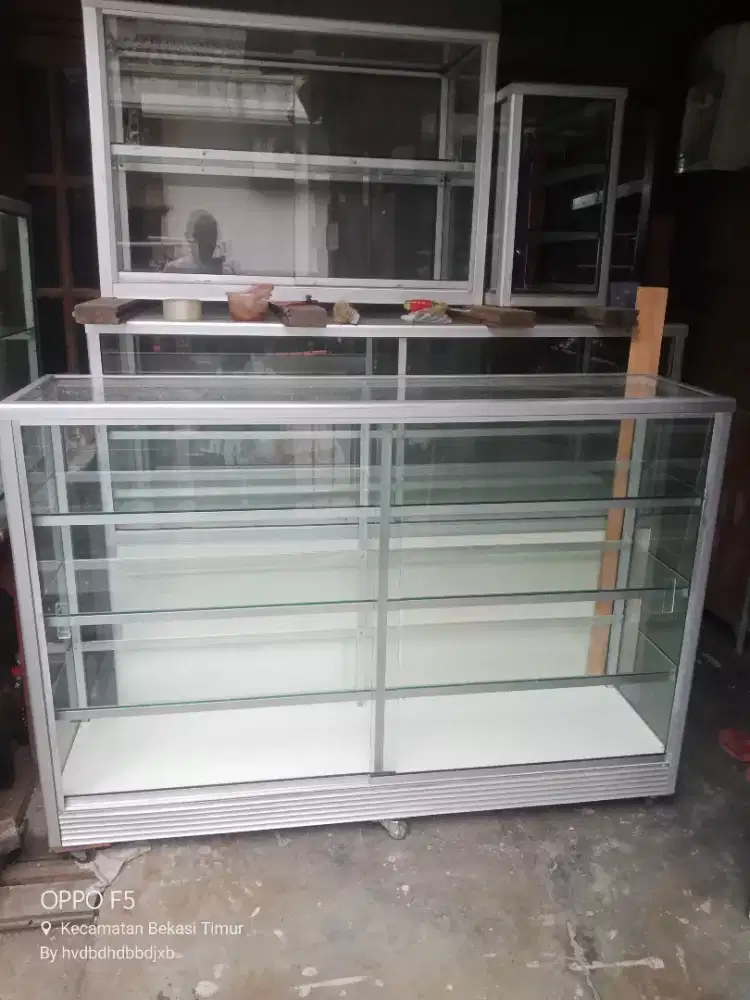 Etalase warung 1.5 meter lengkap