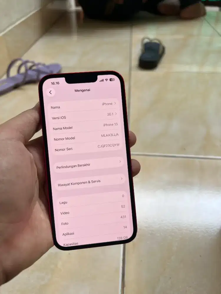 iPhone 13 128 inter all operator