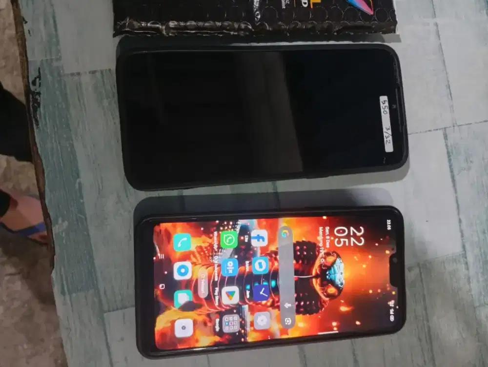 Oppo f7 ram 4/64 batangan siap pakai layar orian