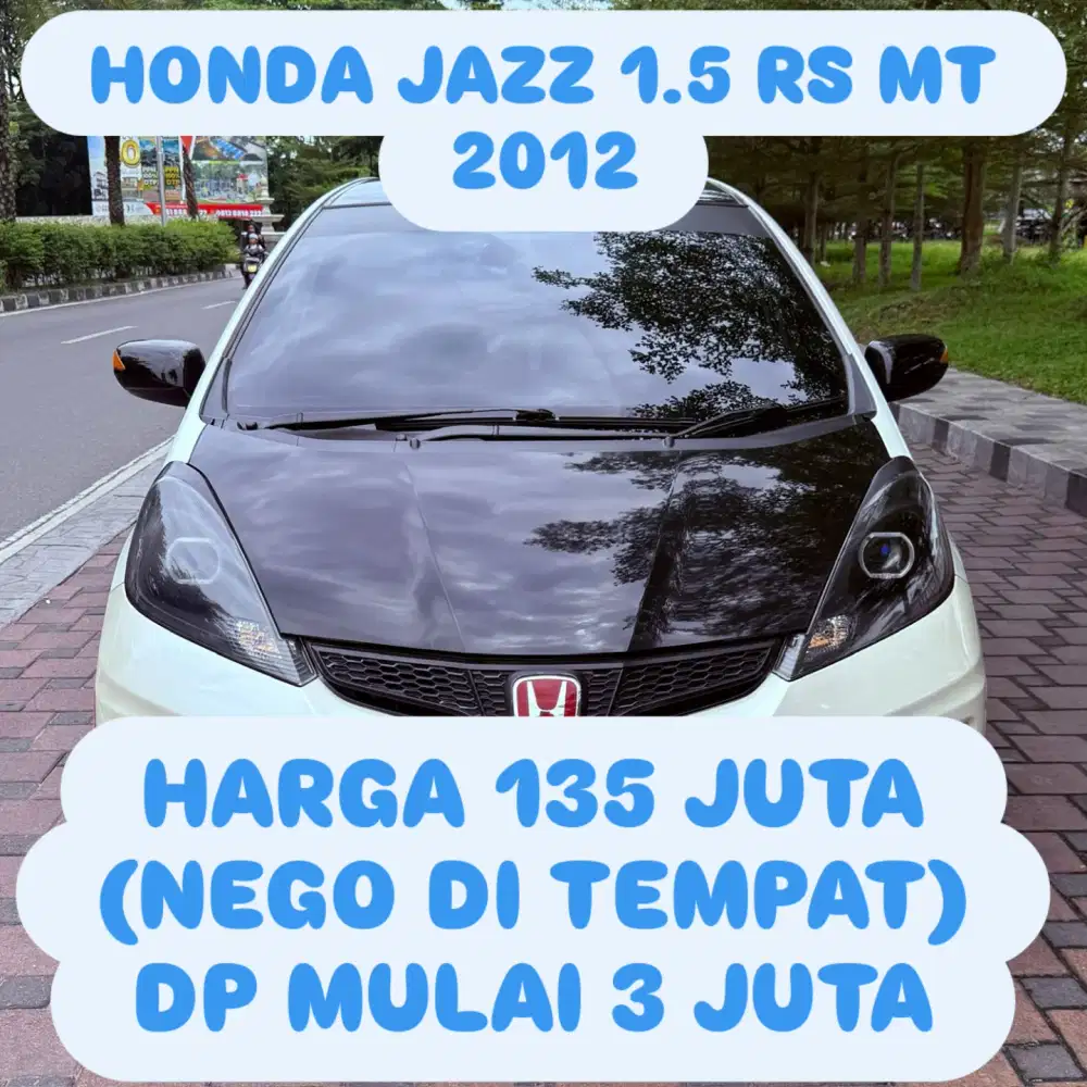 HONDA JAZZ 1.5 RS MT 2012 DP 3 JUTA