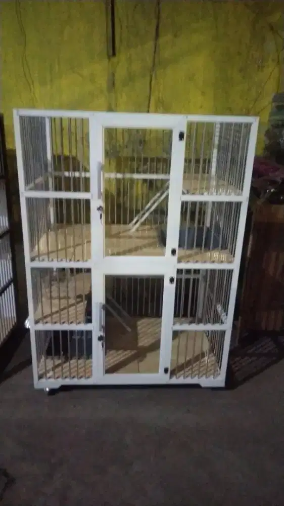 Kandang kucing aluminium