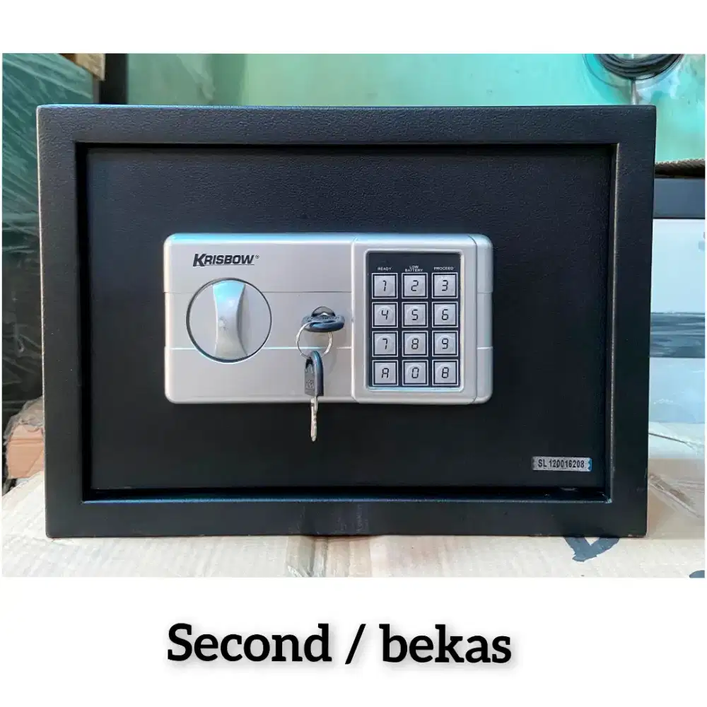 Safe Deposit Box Krisbow Digital Bekas Safety Box Bekas Murah
