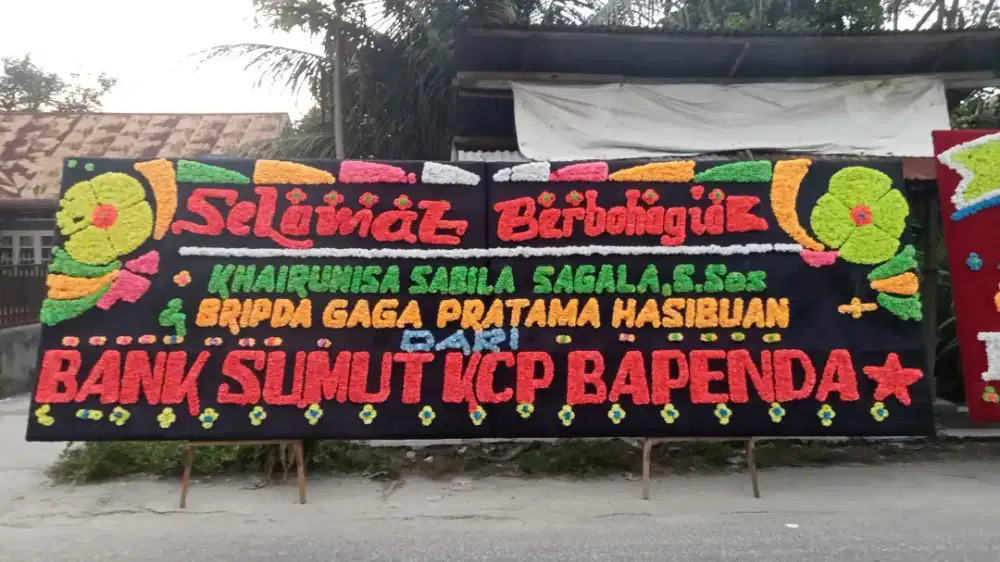 Ready papan bunga sekitar lubuk pakam.