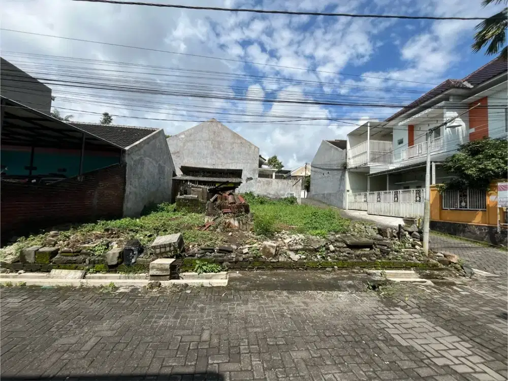 Tanah Hooq Merjosari Joyo Grend 100mter ke Jalan Raya