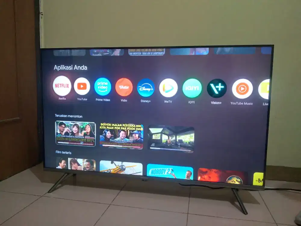PANASONIC 43INCH GOOGLE TV