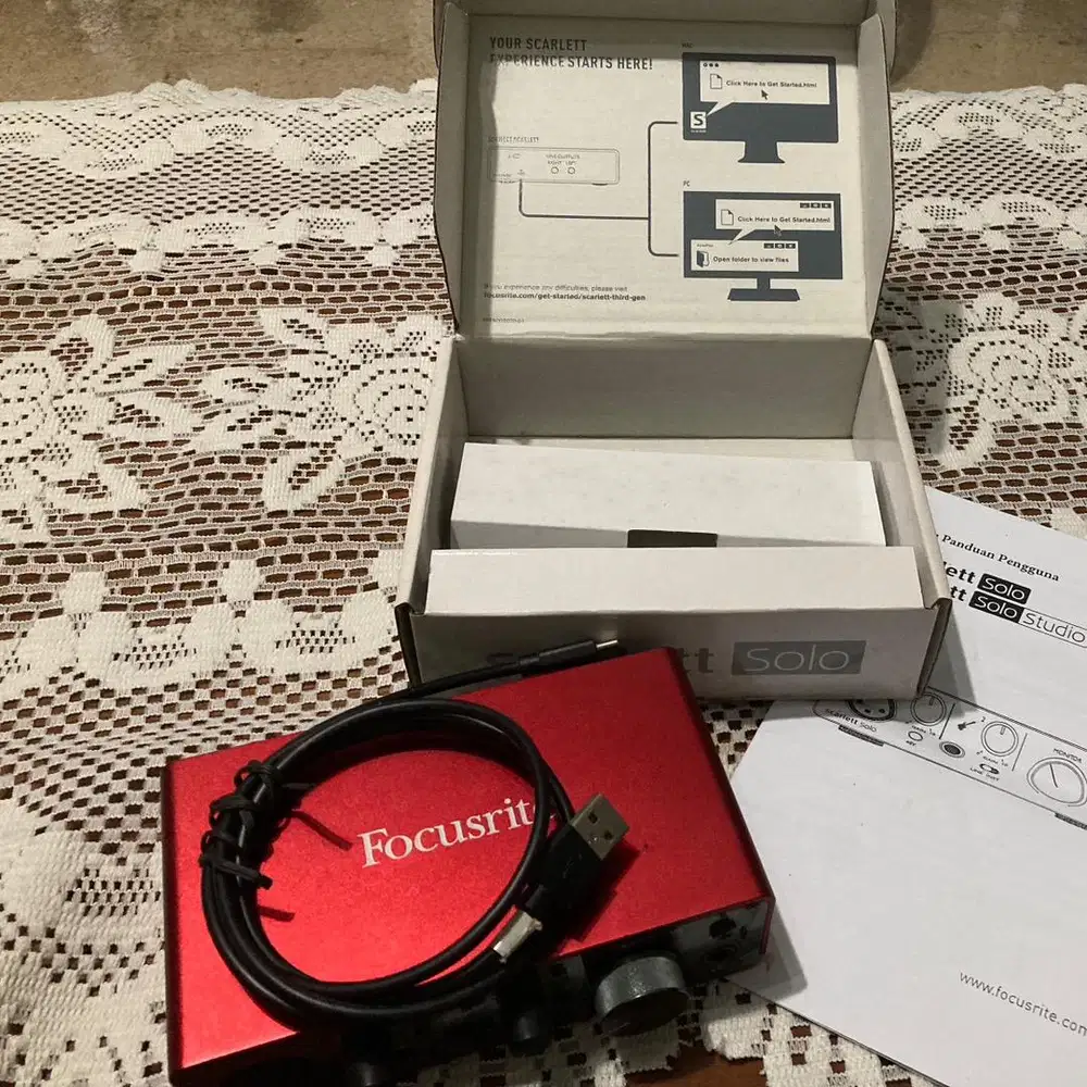 Focusrite Scarlett Solo 3rd Gen