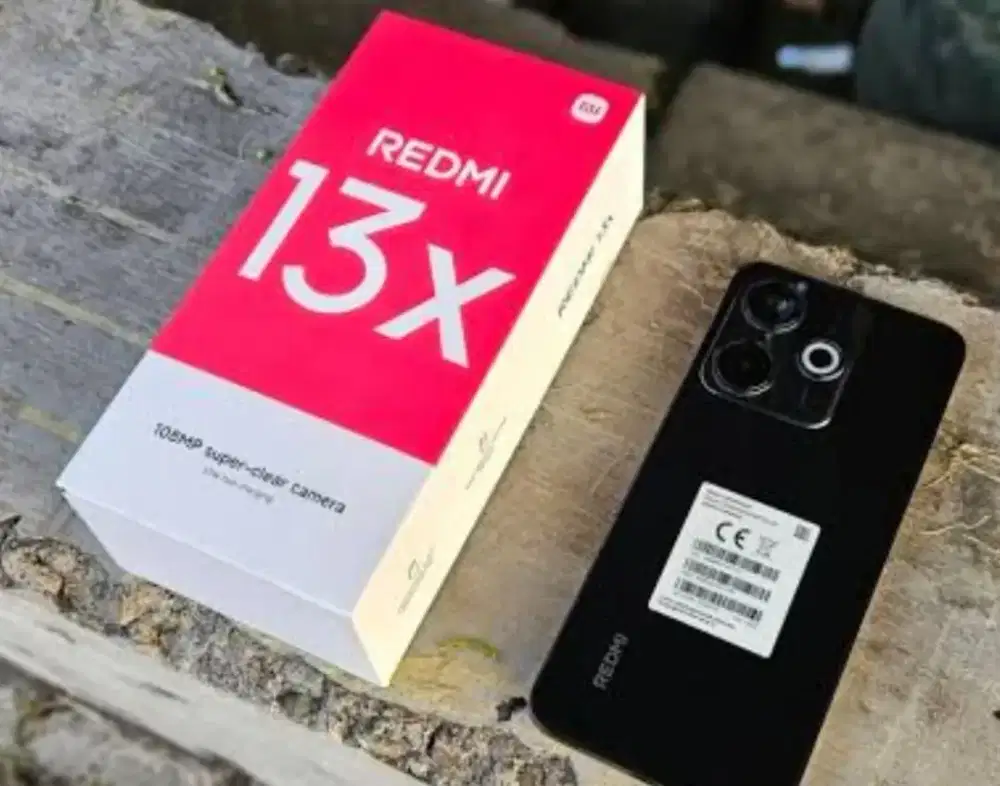 Murah hp xiaomi Redmi 13x 8/256 grs resmi masih lama mulus, bs TT