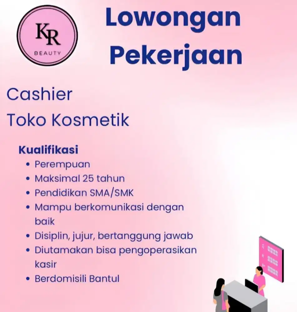 Lowowngan Pekerjaan Toko Kosmetik