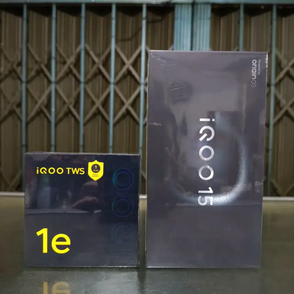 iQOO 15  ( 12/256 ) Baru Garansi Resmi