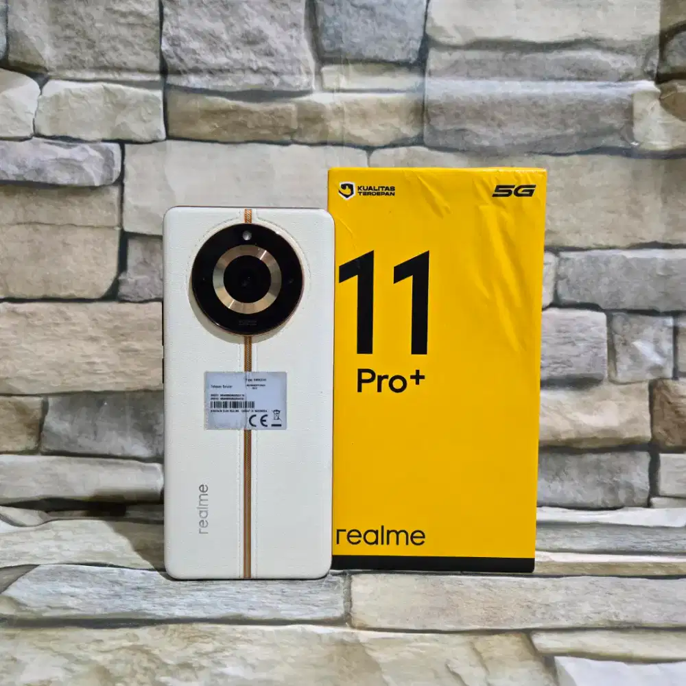 Realme 11 Pro Plus 12/512 5G Fulset segel mulus 95%