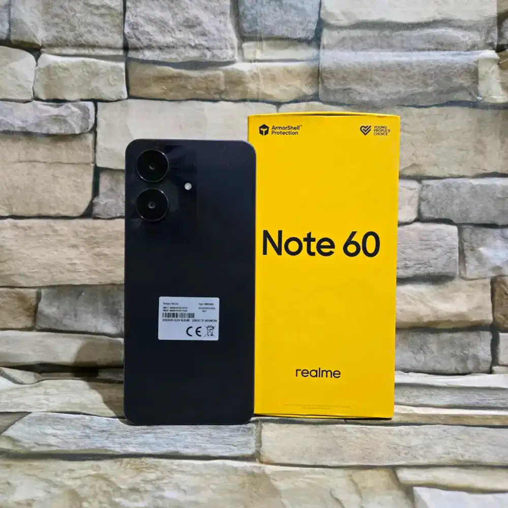 Realme Note 60 6/128 4G Fulset segel mulus 98%
