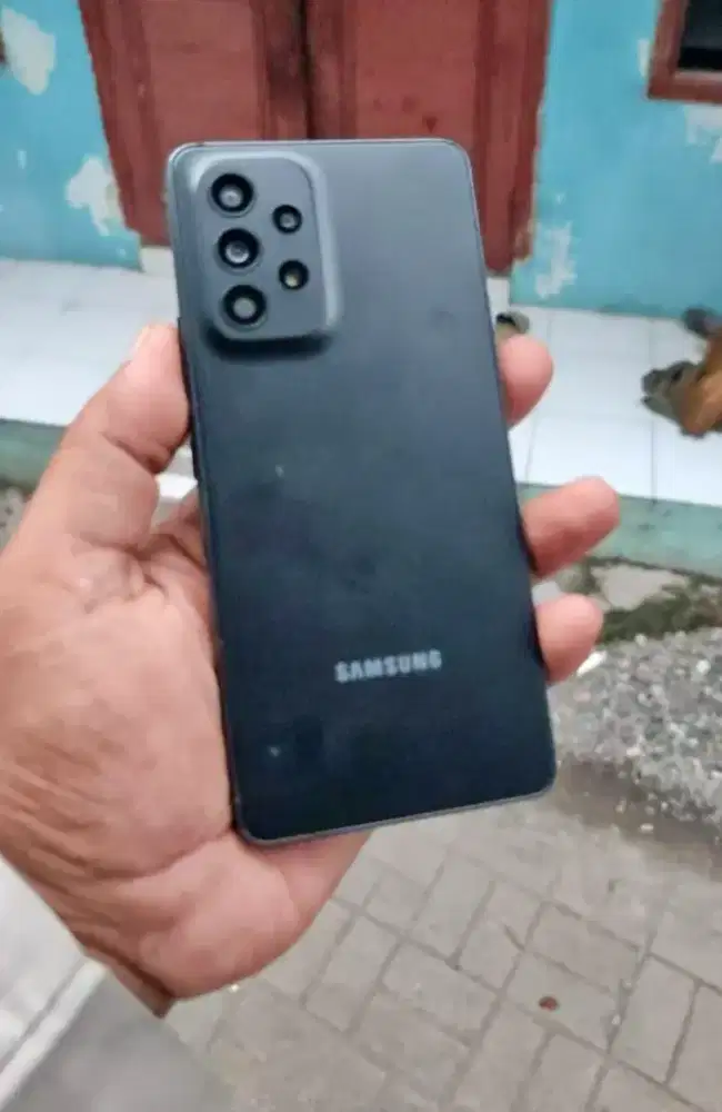 Jual HP Samsung a53 5g RAM 8/256 HP no minus masih orian HP + casan