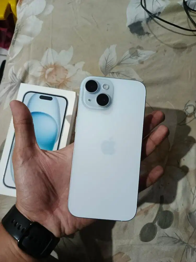 Iphone 15 128 Ibox Garansi masih panjang