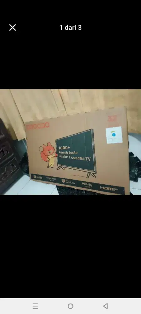 Coocaa smart TV 32' exdisplay