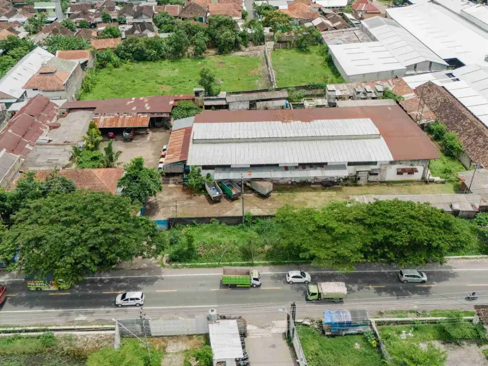 Tanah Dan Bangunan Cocok Untuk Gudang Dan Pabrik Di Jalan Diponegoro, Klaten Utara
