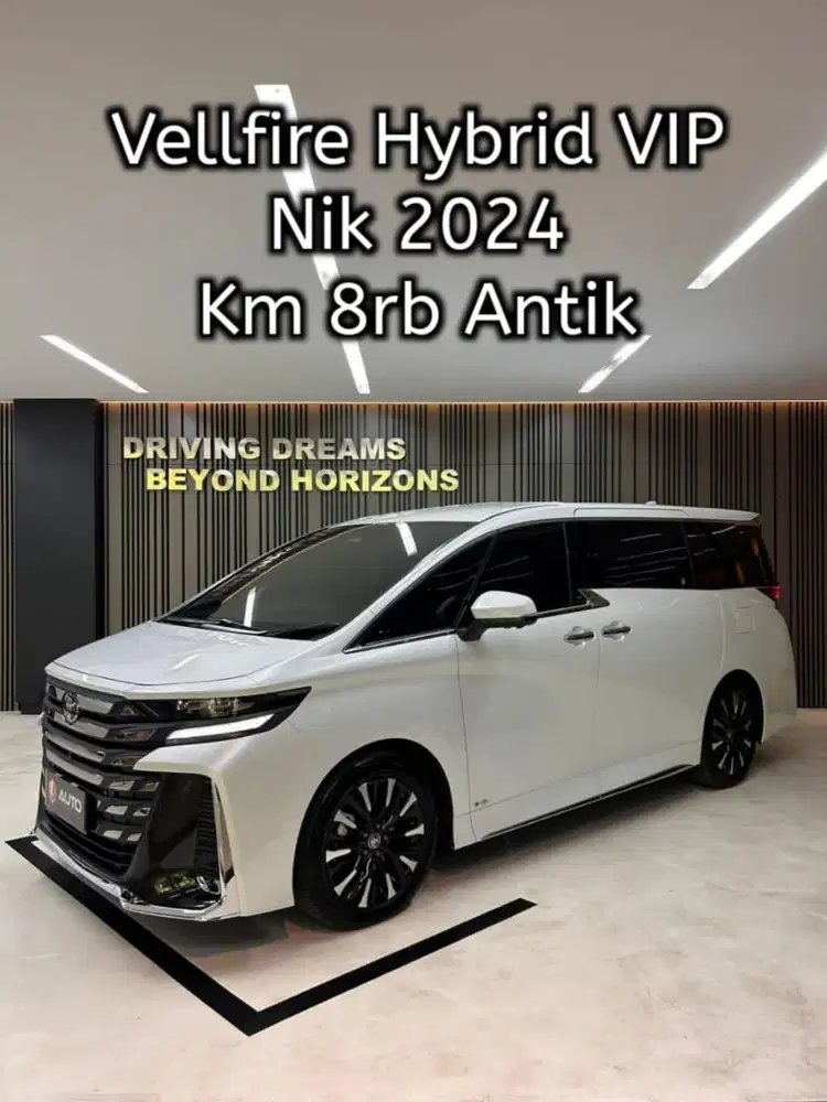 Toyota Vellfire 2.5 HEV Hybrid 2024 VIP Executive Lounge Putih