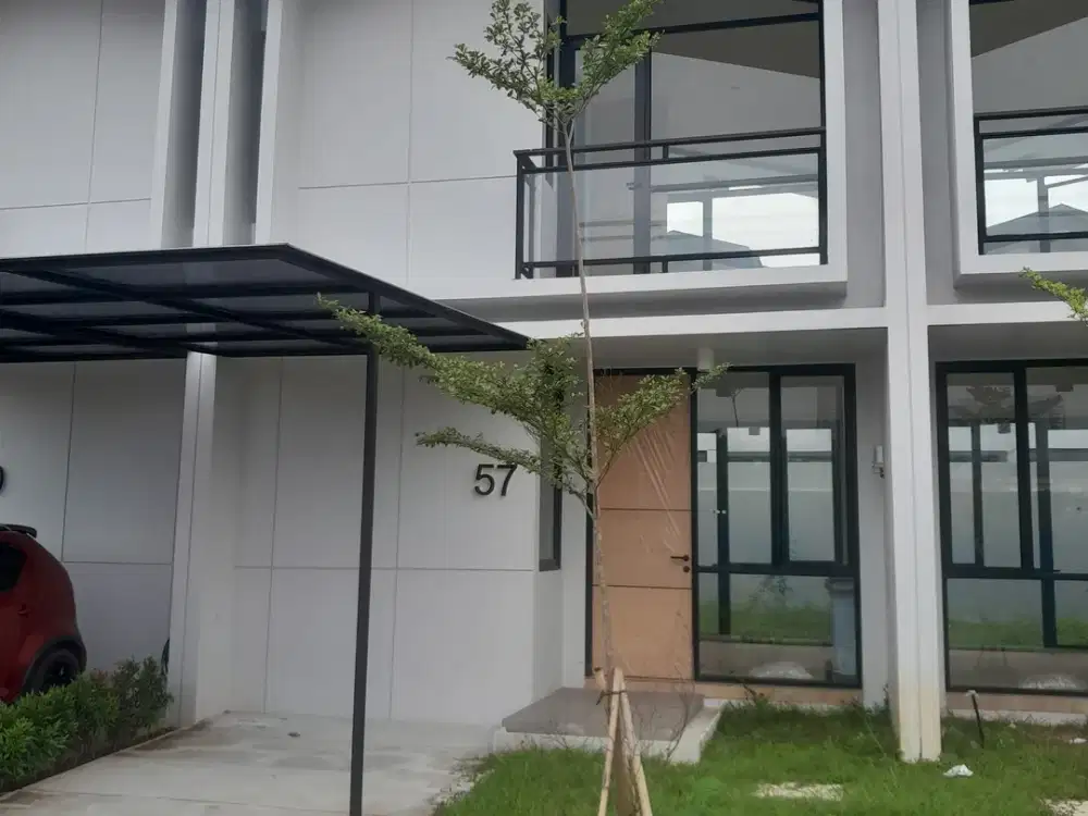 Cluster up town waterfront 3 kamar lippo cikarang ready siap huni free ppn