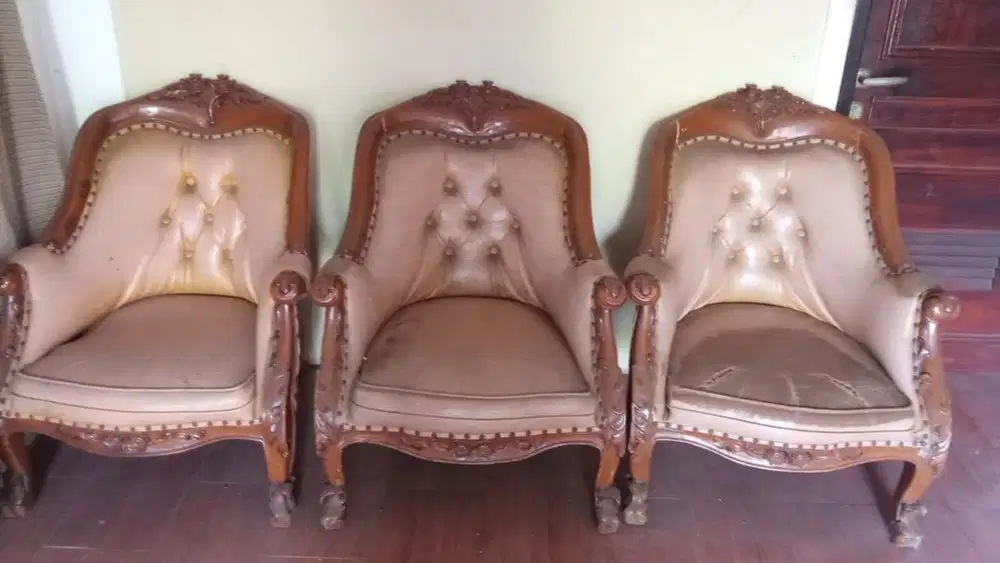 Jual murah kursi jati single