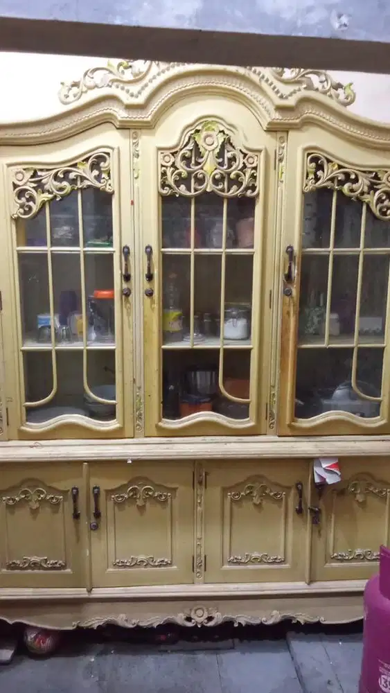 Jual murah lemari jati