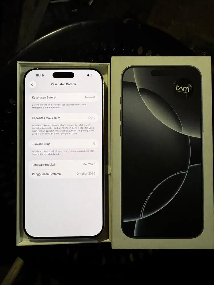 Iphone 16 Promax 256 IBox Buka Bungkus