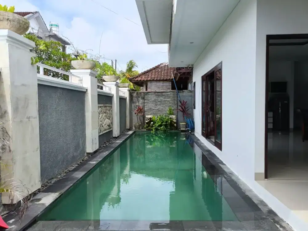 Rumah 1 Lantai dengan Kolam Renang di Kori Nuansa Jimbaran