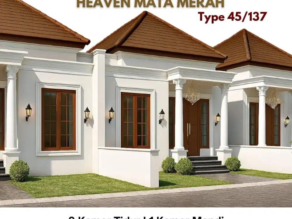 DIJUAL RUMAH HEAVEN MATA MERAH PALEMBANG