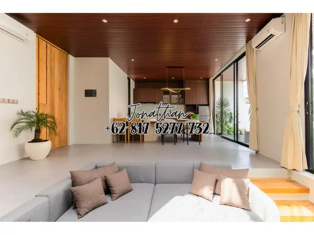 Disewakan Villa Baru 2 Kamar di Cemagi Dekat Pantai Rp450 Juta per Tahun