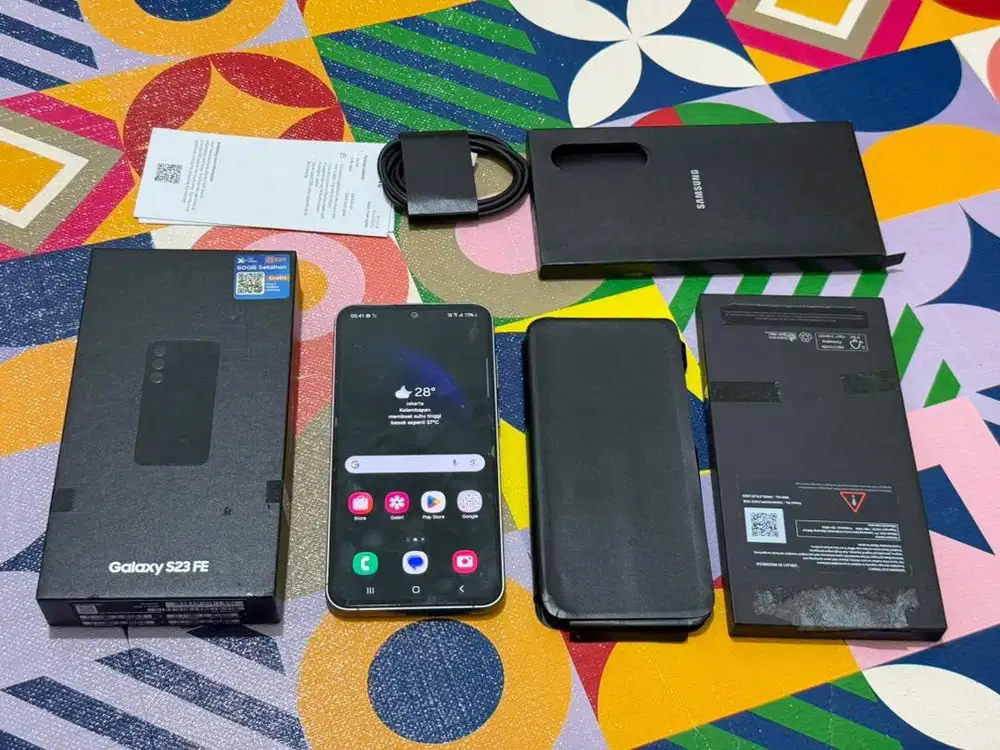 Samsung s23fe 5G 8/256gb mulus 1000% seperti baru