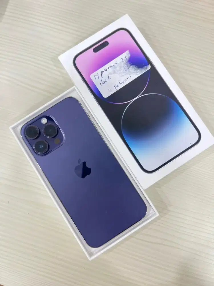 Iphone 14 promex 256 gb ex ibox pa/a bh 84% mulus fullset original