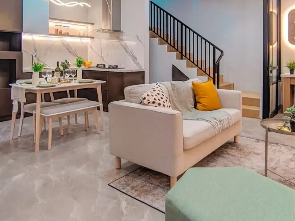 Rumah 3 Lantai The Astelia Bintaro Blok B2 di Jurangmangu - Pondok Aren - Tangerang Selatan