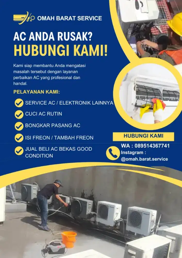 Cuci AC Service Elektronik