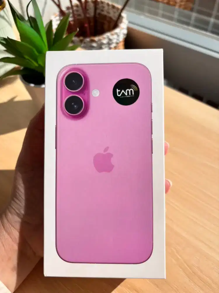 iPhone 16 128GB Pink Baru iBox PA/A Open Box Garansi Belum Aktif